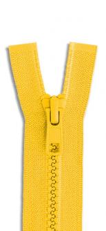 YKK Vislon Kunststoff Reißverschluss teilbar 506 - gelb