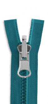 YKK Vislon Kunststoff Wendereißverschluss teilbar 020 - türkisblau
