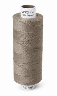 VINCI DENIM 50 Premium Jeansgarn 200 m – starker Jeansfaden für Denim, Stepp- & Ziernähte 1039
