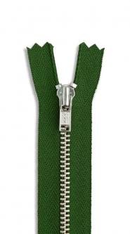 YKK Metall Hosen Reißverschluss 18cm olive - 567 078 - dunkelolive | 18cm