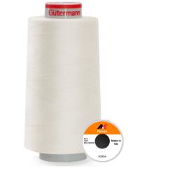 Gütermann Perma 120 / 5000m Nähgarn Kone für Nähmaschine 111 - Wollweiss