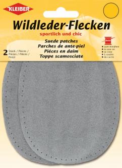 Kleiber Wildleder Flecken *klein* 2St. grau 578 - mausgrau