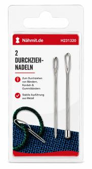 Durchziehnadeln 2 Stück 