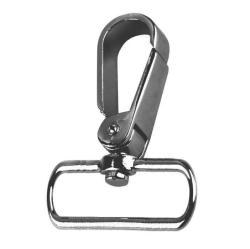 FLAT Karabinerhaken für Taschen 39mm titan 40mm - titan