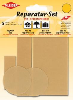 KLEIBER Reparatur-Set Flicken selbstklebend beige 573 - beige
