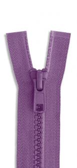 YKK Vislon Kunststoff Reißverschluss teilbar 019 - rotlila