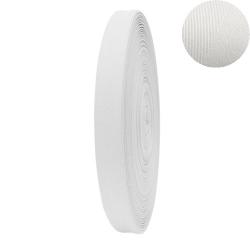 50m Rolle Baumwoll Nahtband 10mm 15mm 20mm 30mm 40mm schwarz weiss Köperband 501 - weiss | 20mm