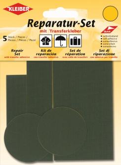 KLEIBER Reparatur-Set Flicken selbstklebend oliv 567 - olive