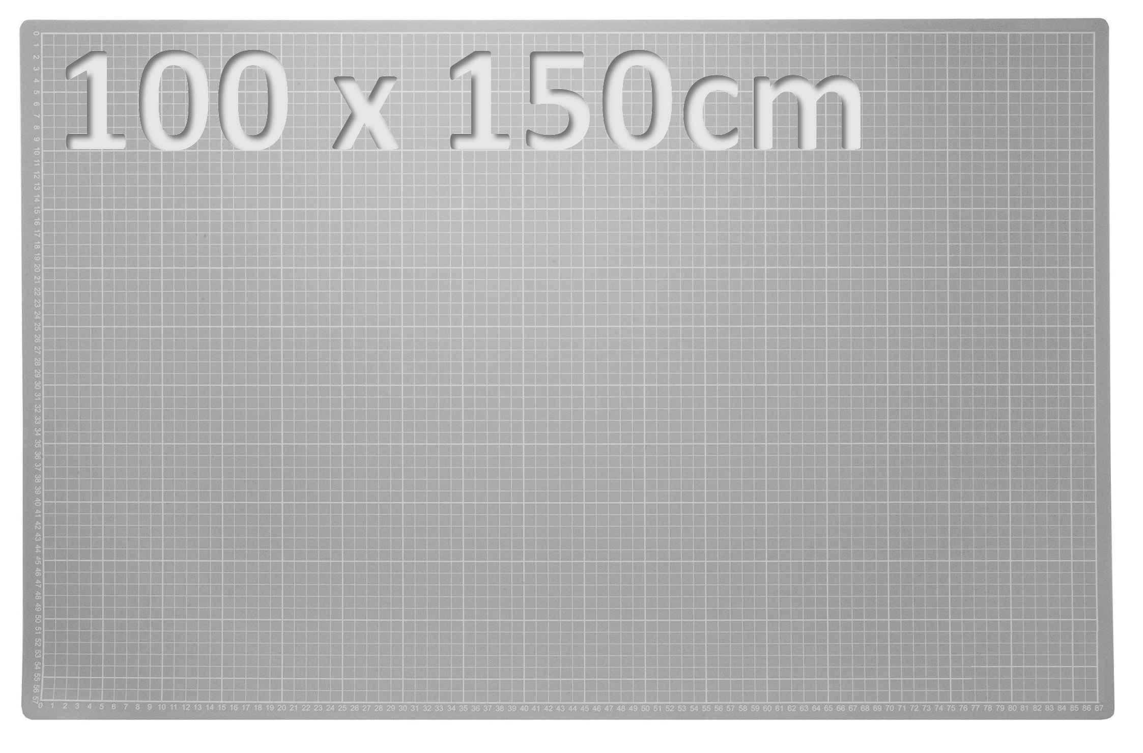 XXL Patchwork Schneidematte 100 x 150cm schwarz