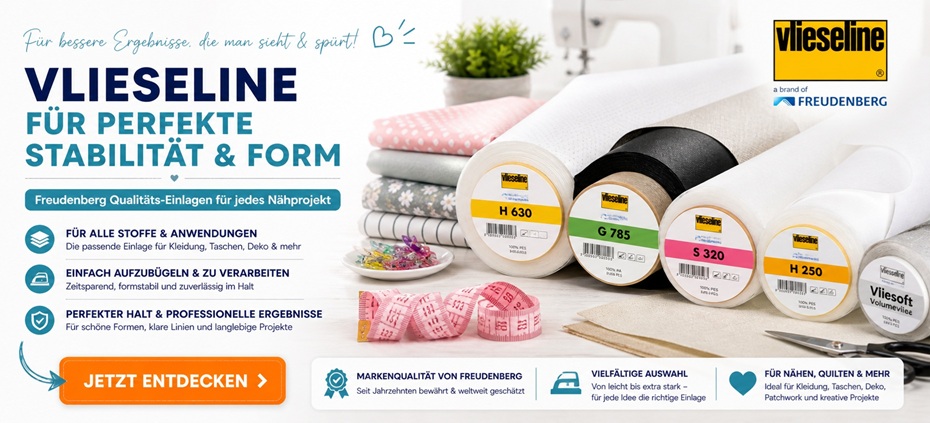 Startbanner Vlieseline